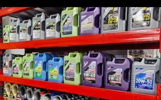 Raflarda motor yağları